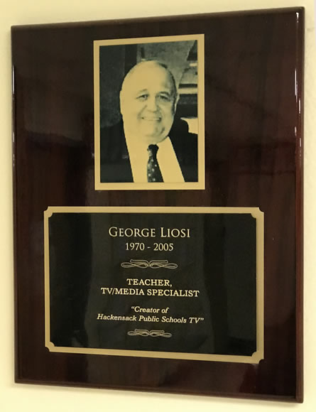 George Liosi Plaque